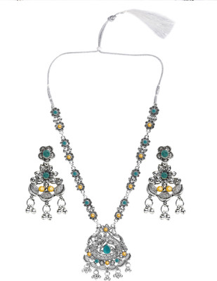 sunhari jewels Alloy Multicolor Jewellery Set(Pack of 1)