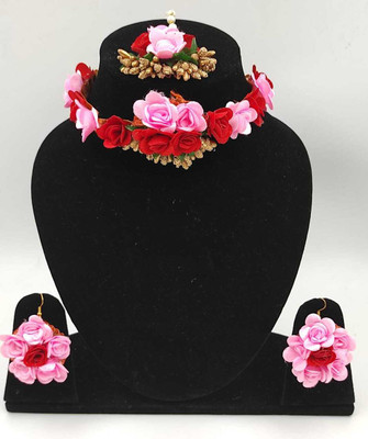 A2 Fashion Fabric Multicolor Jewellery Set(Pack of 1)