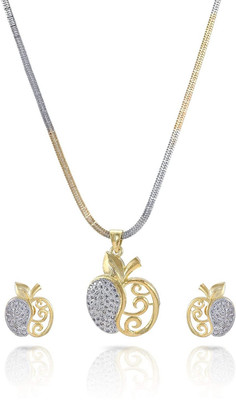 Opus Gems Alloy Gold, Silver Jewellery Set(Pack of 1)