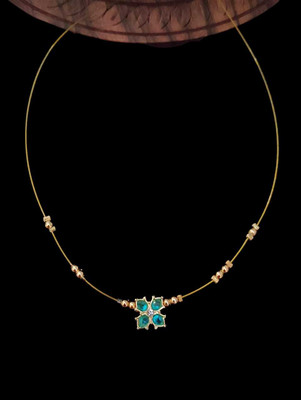 Seyon enterprises Alloy Gold-plated Multicolor Jewellery Set(Pack of 1)