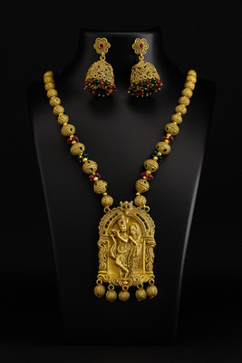 ZOVYA Brass Gold-plated Rose Gold Jewellery Set(Pack of 3)