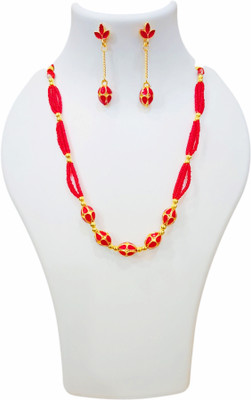 ajs hub Copper Copper Red Jewellery Set(Pack of 1)