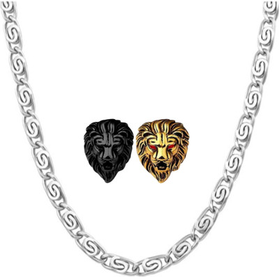 Vipunj Brass, Stainless Steel Silver, Gold-plated, Titanium Multicolor Jewellery Set(Pack of 3)