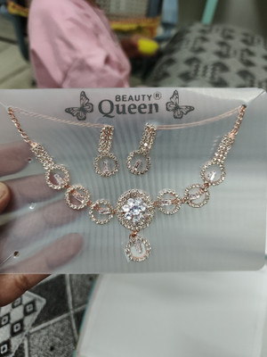 CHESTHA ONLINE STORE Brass Brass Gold Jewellery Set(Pack of 1)
