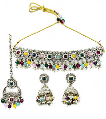 Antiquejewellry Copper Copper Multicolor Jewellery Set(Pack of 1)