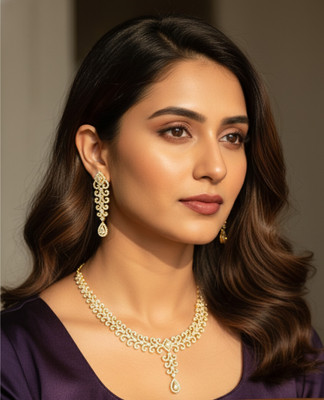 ZIFAA Alloy Multicolor Jewellery Set(Pack of 1)