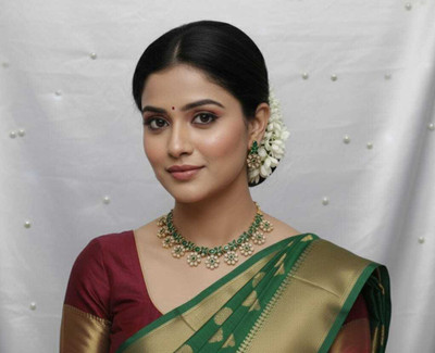 Defashions Stone Gold-plated Green Jewellery Set(Pack of 2)