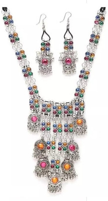 Samridhi DC Alloy Silver Silver Jewellery Set(Pack of 1)