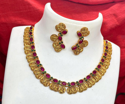 BHARGAV ART Alloy Multicolor Jewellery Set(Pack of 1)