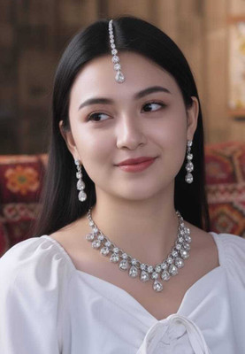 TWOLOVER Alloy Silver Jewellery Set(Pack of 1)