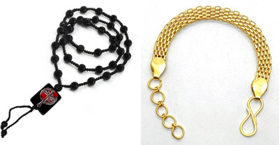 Dynamic Retail Global Dori, Alloy Black, Gold Jewellery Set(Pack of 1)