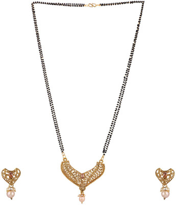 Styylo Jewels Brass Gold-plated Gold Jewellery Set(Pack of 3)