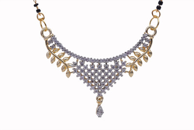 NAKIT Metal White Jewellery Set(Pack of 1)