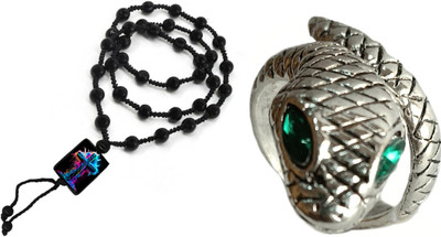 Dynamic Retail Global Dori, Alloy Black, Silver Jewellery Set(Pack of 1)