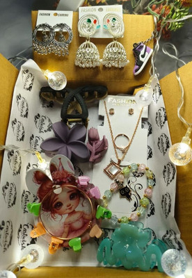 Giftgram Metal Multicolor Jewellery Set(Pack of 1)