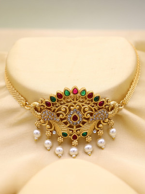 Vivanta Brass Gold-plated Gold Jewellery Set(Pack of 1)