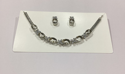 JASH Alloy Silver Jewellery Set(Pack of 1)