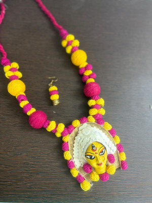 MAYANKS Fabric Multicolor Jewellery Set(Pack of 1)