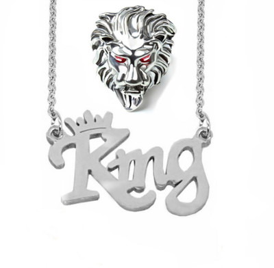 Neerajyoti Alloy Rhodium, 999 Silver Platinum Jewellery Set(Pack of 2)