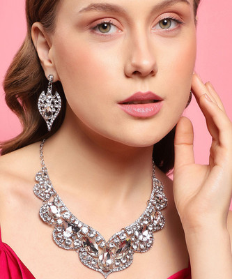 Dressberry Alloy Silver Silver Jewellery Set(Pack of 2)