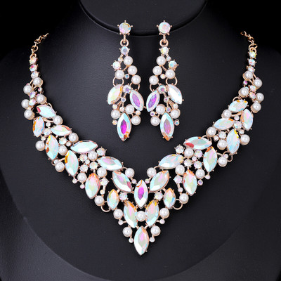 Gehney joy of jewels Stainless Steel Gold-plated Multicolor, Pink, White Jewellery Set(Pack of 2)