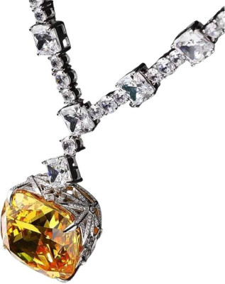 Luxerra Sterling Silver Yellow Jewellery Set(Pack of 1)