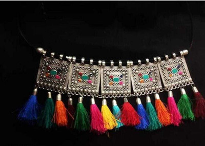 Shiv Alloy Sterling Silver Multicolor Jewellery Set(Pack of 1)