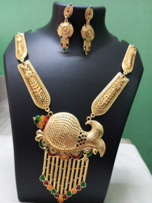 R CREATION GOLD Alloy Gold-plated Gold Jewellery Set(Pack of 1)
