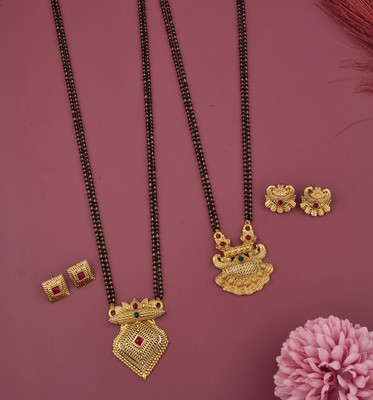 evashoppy Copper Gold-plated Gold Jewellery Set(Pack of 1)