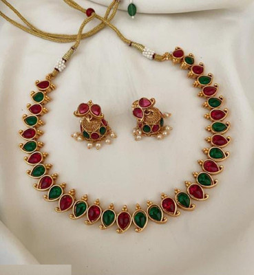 house of common Copper Gold-plated Gold Jewellery Set(Pack of 1)