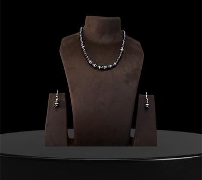 Pynk Fashion Shell Grey Jewellery Set(Pack of 1)