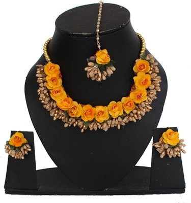 ringzinnie Copper Yellow, Silver Jewellery Set(Pack of 1)