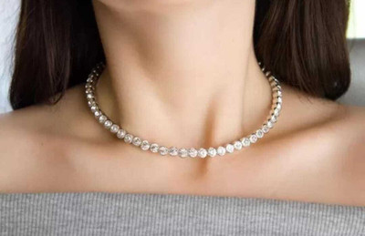 mohita collection Alloy Sterling Silver Silver Jewellery Set(Pack of 1)