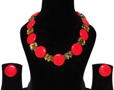 Buybox Metal Multicolor Jewellery Set(Pack of 3)