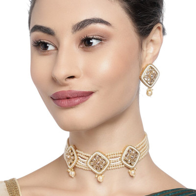 ANOUK Brass Gold-plated Gold Jewellery Set(Pack of 1)