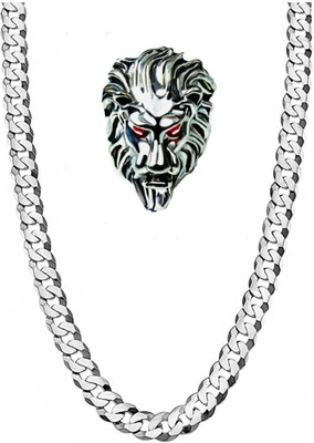 Vipunj Stainless Steel Silver Silver Jewellery Set(Pack of 1)