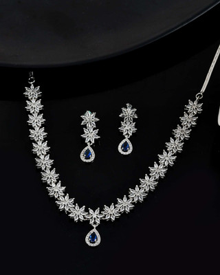 Jewels Nest Stainless Steel Silver Silver Jewellery Set(Pack of 3)