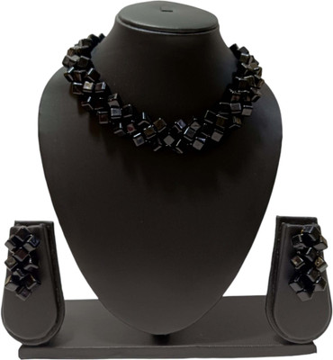 UTTARAI Alloy Black Jewellery Set(Pack of 3)