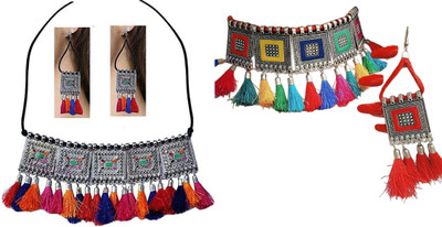 JMBW INTERNATIONAL Alloy Multicolor Jewellery Set(Pack of 2)