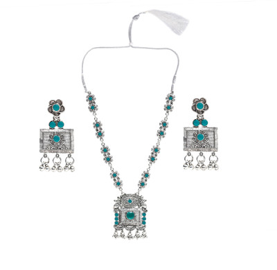 GRSMGlobalTrade Alloy Green Jewellery Set(Pack of 1)