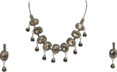 sums jewellery Alloy Silver Silver Jewellery Set(Pack of 1)