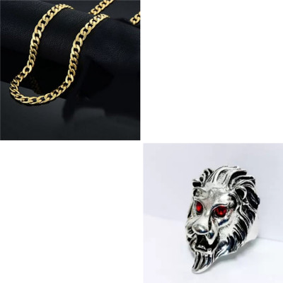 MAATRCHAAYA Alloy Sterling Silver, Gold-plated Silver, Gold Jewellery Set(Pack of 1)