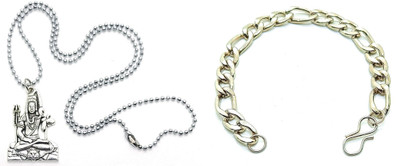 KINGSTYLEIMPEX Dori, Alloy Silver Jewellery Set(Pack of 1)