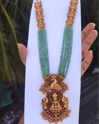 Rangrozo Jewellery Brass, Alloy Gold-plated Gold Jewellery Set(Pack of 1)