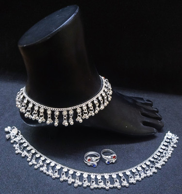 SONU SELECT Alloy Silver Jewellery Set(Pack of 1)