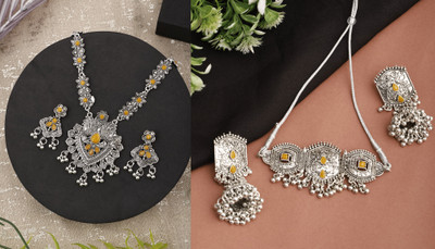 Opus Gems Alloy Yellow Jewellery Set(Pack of 2)