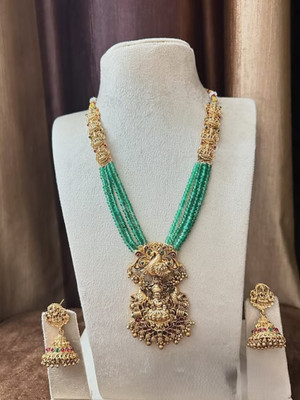 ROFARWORD Brass, Copper Gold-plated Multicolor Jewellery Set(Pack of 1)