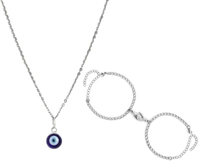 Neerajyoti Silver, Sterling Silver Sterling Silver, Silver Silver Jewellery Set(Pack of 2)