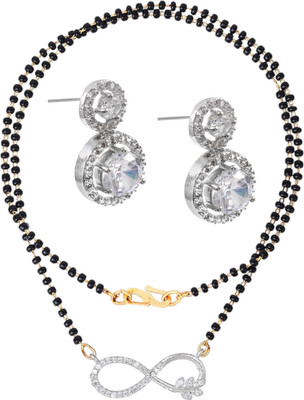 Charms Alloy Gold-plated Multicolor Jewellery Set(Pack of 1)