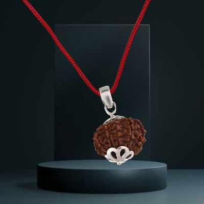 Kuttumb Gems & Jewels Brass Silver Brown Jewellery Set(Pack of 1)